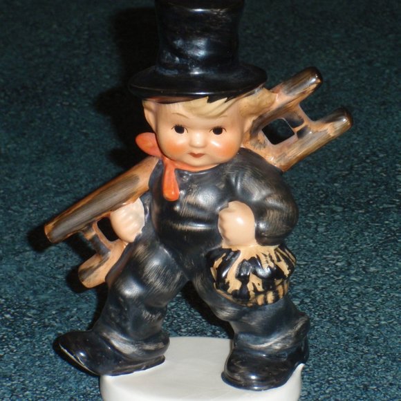 Goebel Hummel W. Germany Chimney Sweep KF40 Boy w/ Ladder 5 1/4" CHRISTMAS GIFT! - Picture 7 of 7